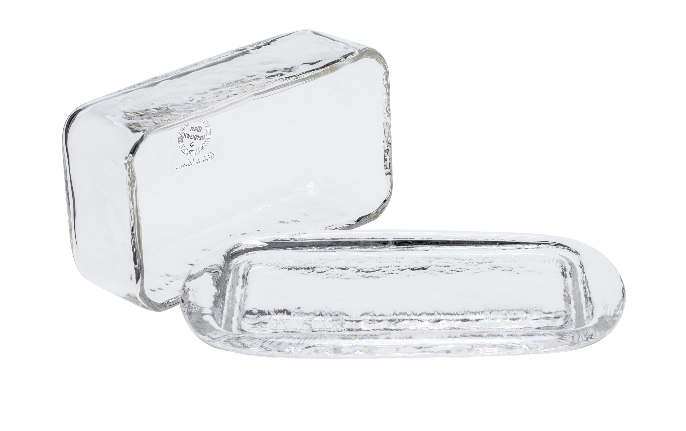 Glasi Hergiswil Butterdose »Burriera«