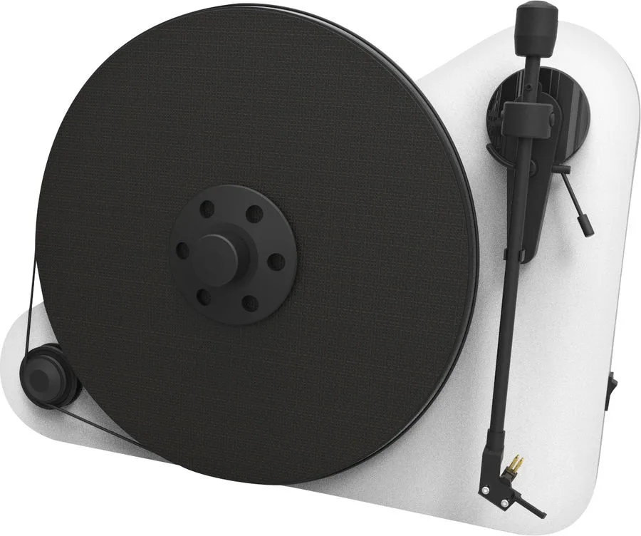 Pro-Ject Vertical Turntable E droitier OM5e blanc Platines vinyle hi-fi