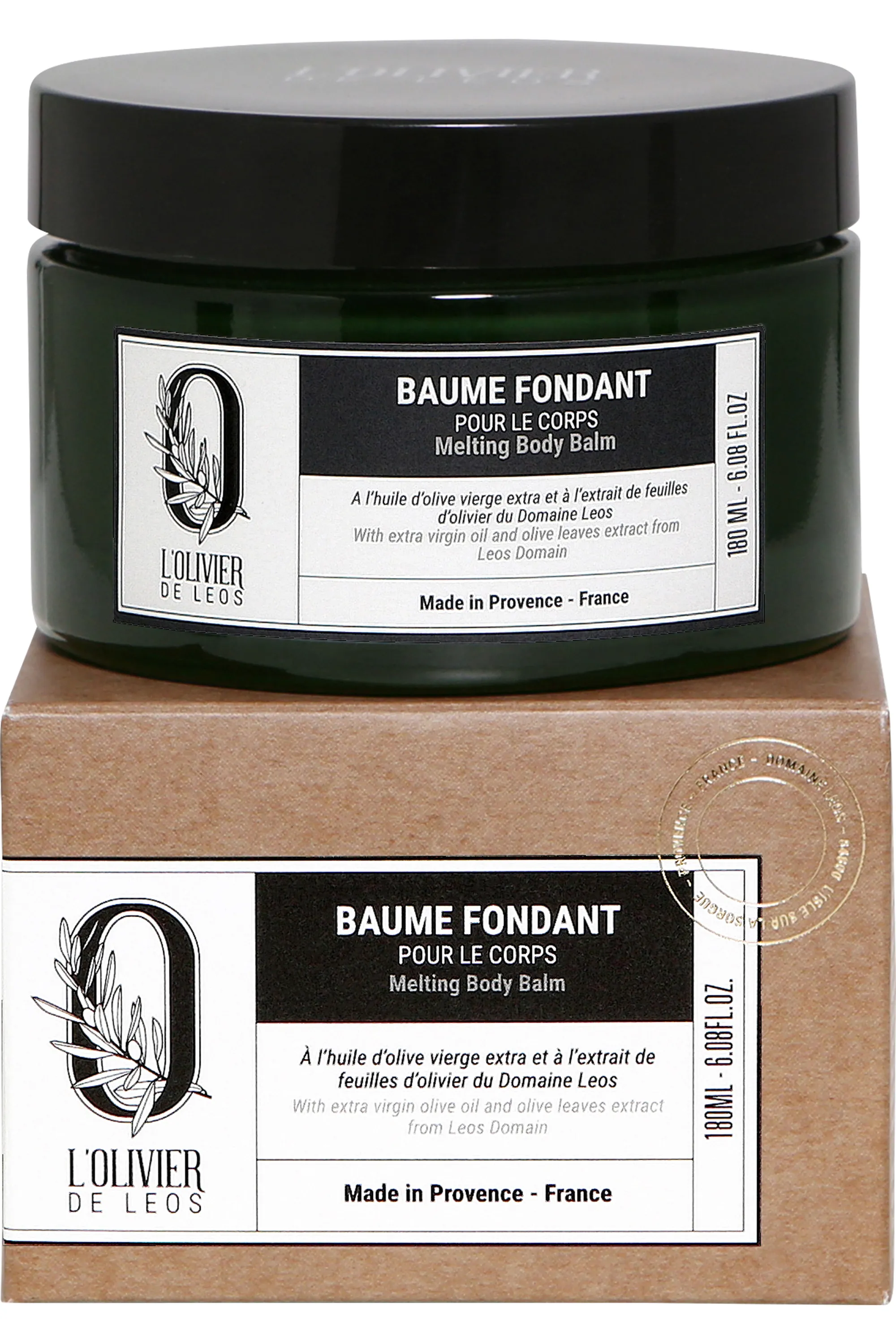 L'OLIVIER DE LEOS Baume fondant corps-180 ml