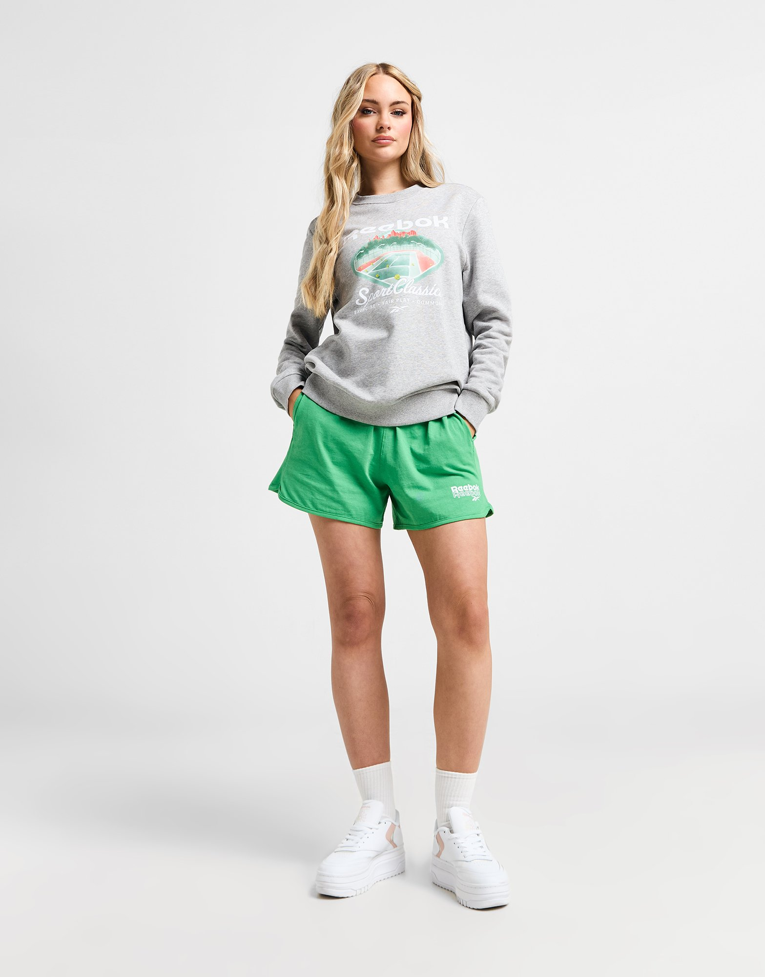 Reebok Sweat Court Graphic Femme