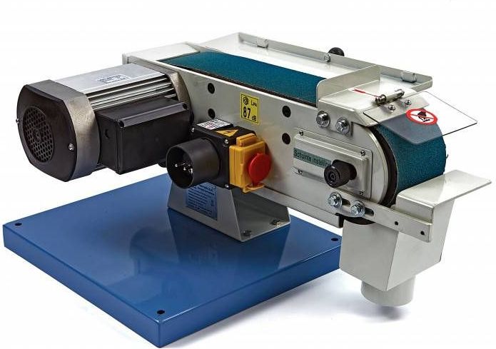 HBM - 100 x 1220 Bandschuurmachine - 400 Volt - Stalen Constructie - Hoge Kracht