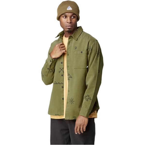 Chemise PICTURE DAYAKI SHIRT TOBACCO