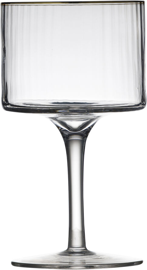 Lyngby Glas Gin & tonic-glas Palermo Gold 32cl 4stk NEW Transparent