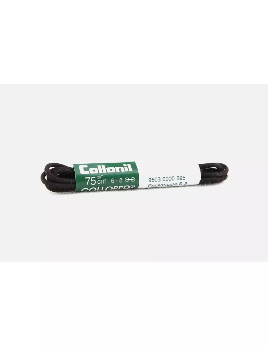 COLLONIL Lacet Rond fin - Lacets Marronfoncé 75cm