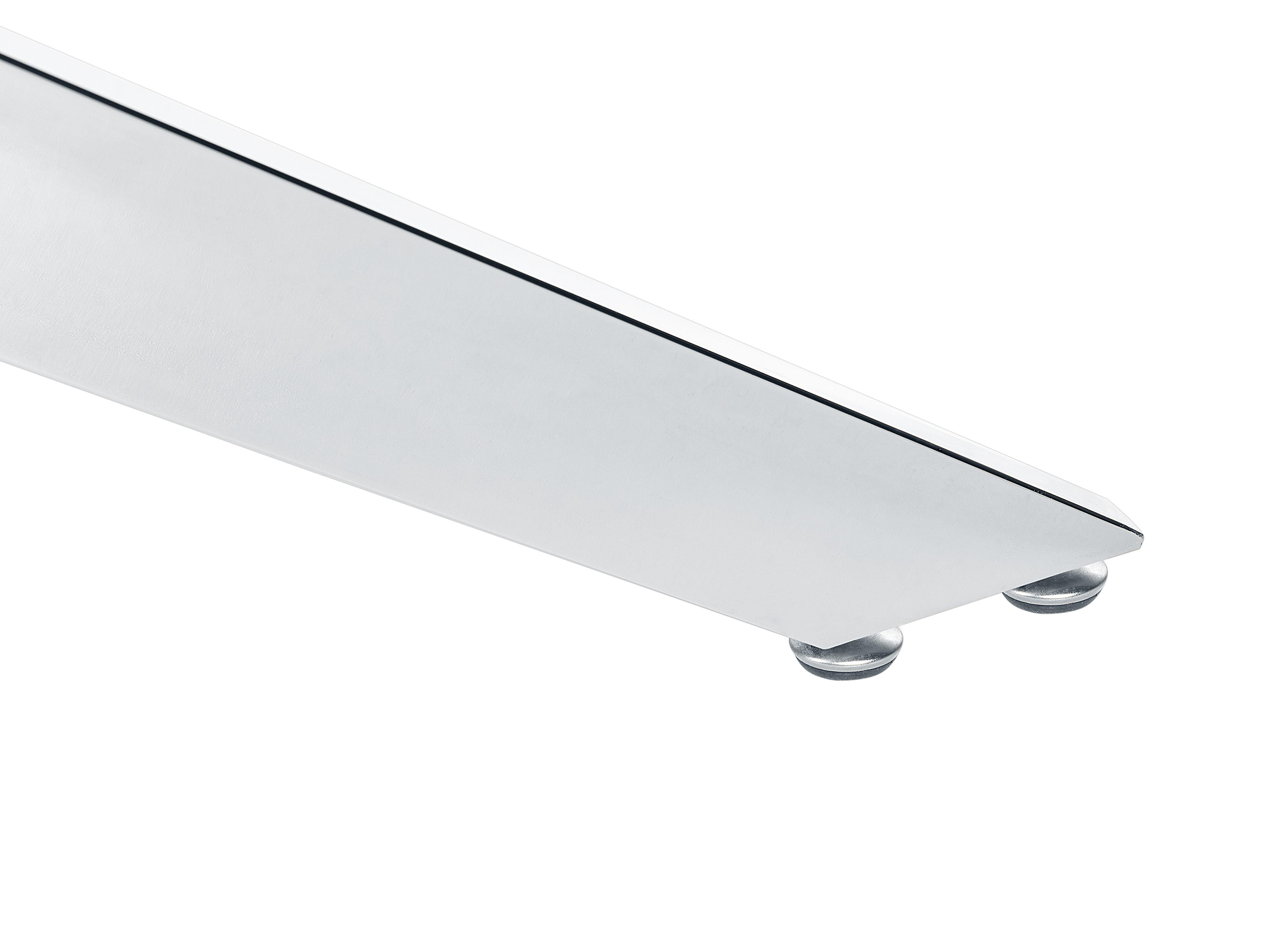 Eettafel MARAMO Zilver 120 cm Veiligheidsglas 120 cm