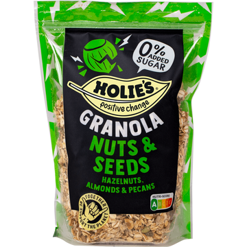 Holie's Granola Nuts & Seeds Hazelnuts, Almonds & Pecans 350g