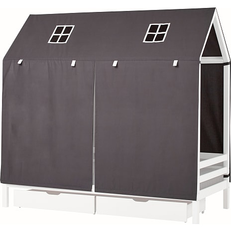 Pets forhæng til husseng 90 x 200 cm - mørkegrå