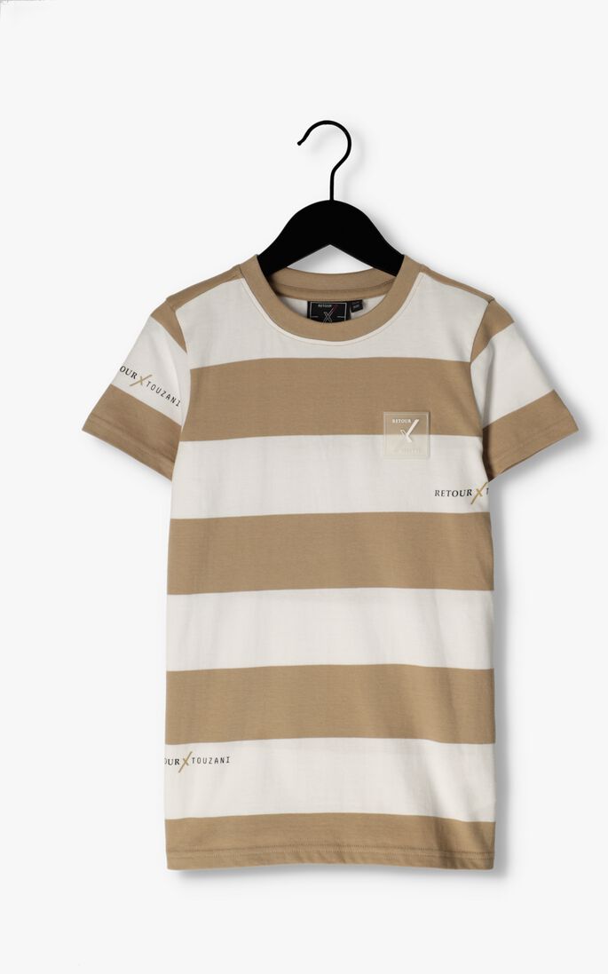 RETOUR beige retour t-shirt heelspin