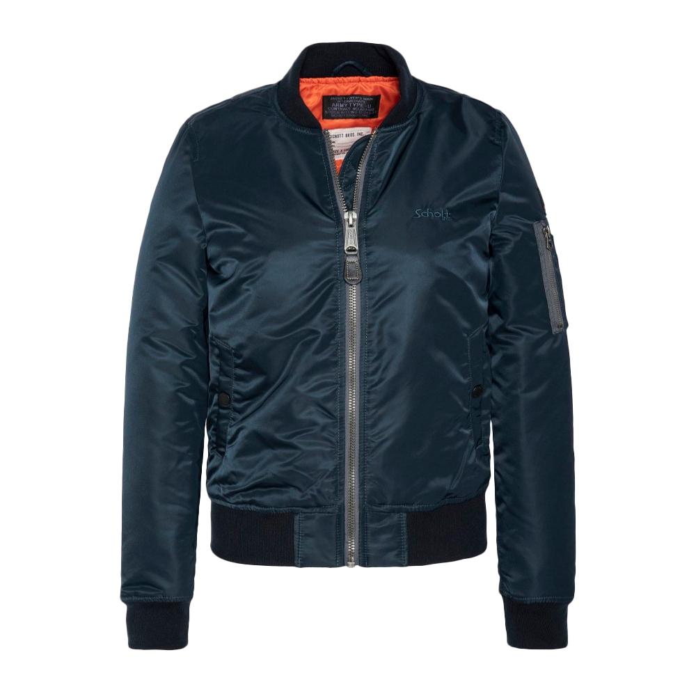 Schott Bomber Marine Femme Schott Femme JET17W