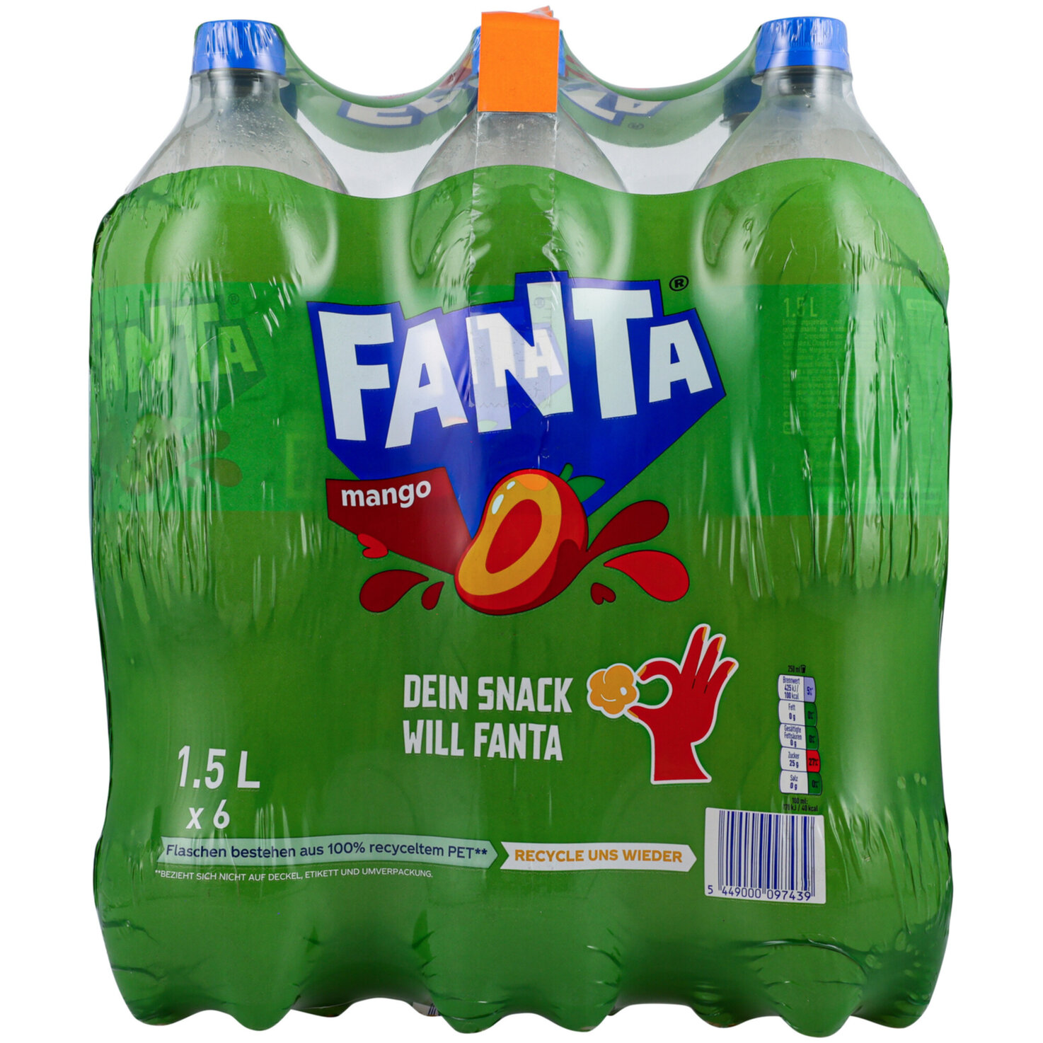 Fanta Mango 6x1,5l