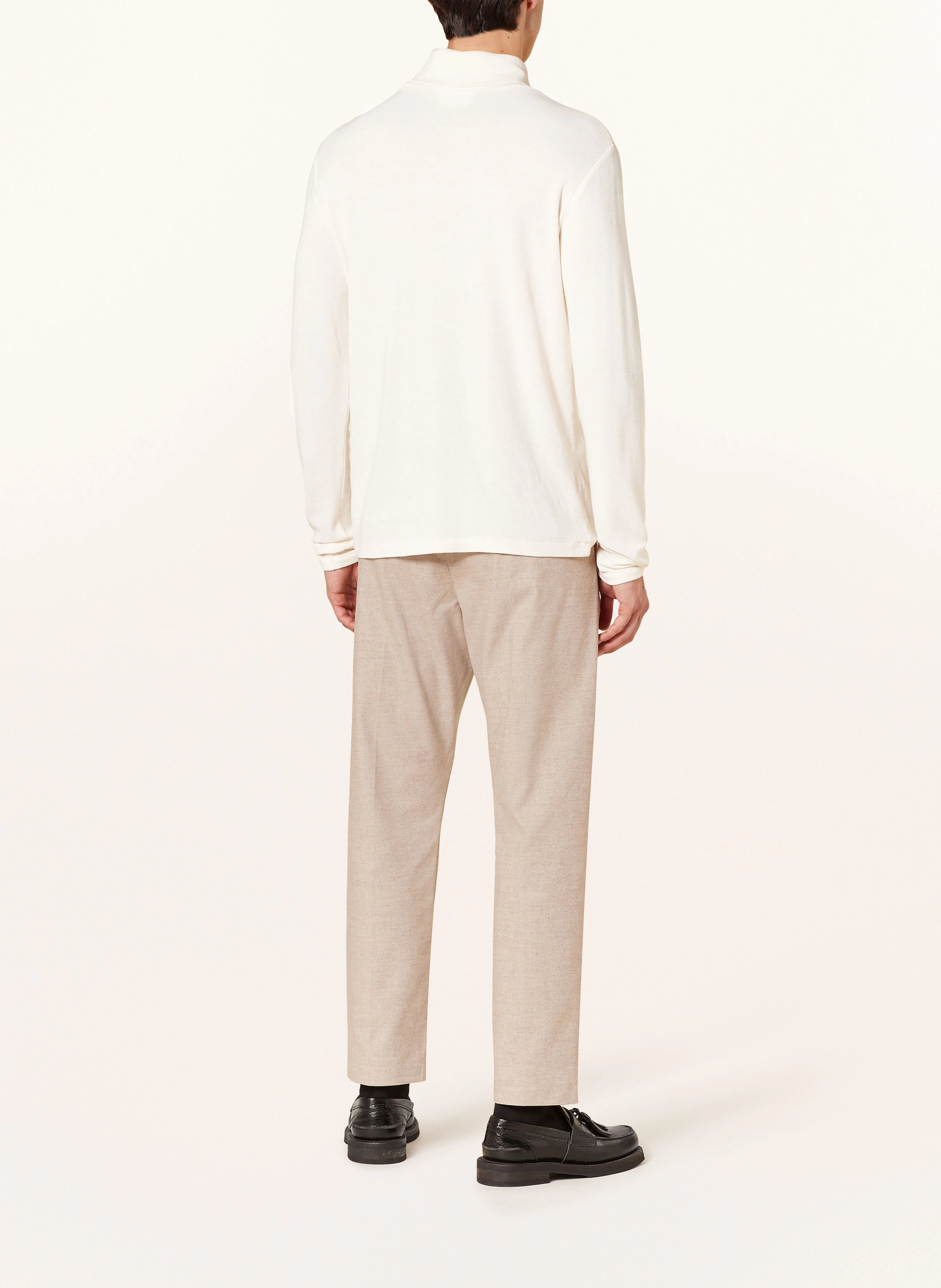 NN.07 Rollkragenshirt CLIVE aus Piqué