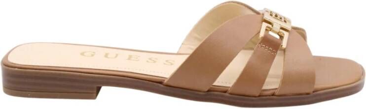 Guess Slipper van echt leer model 'Realla'