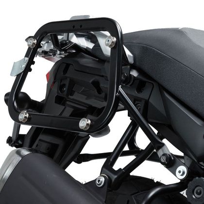 Valise SW-MOTECH AERO ABS AVEC SUPPORT (2 x 25 Litres) - Noir