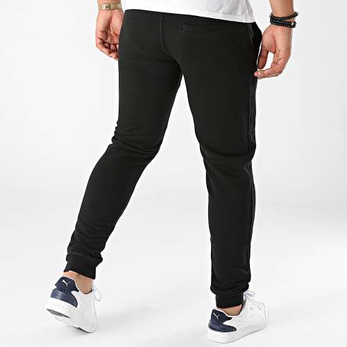 Pantalon Jogging Leaf Logo Noir Or