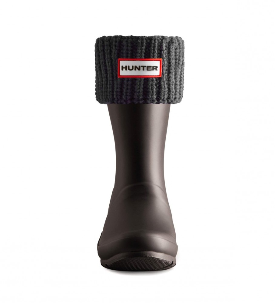 Meias Hunter para botas com bainha preta