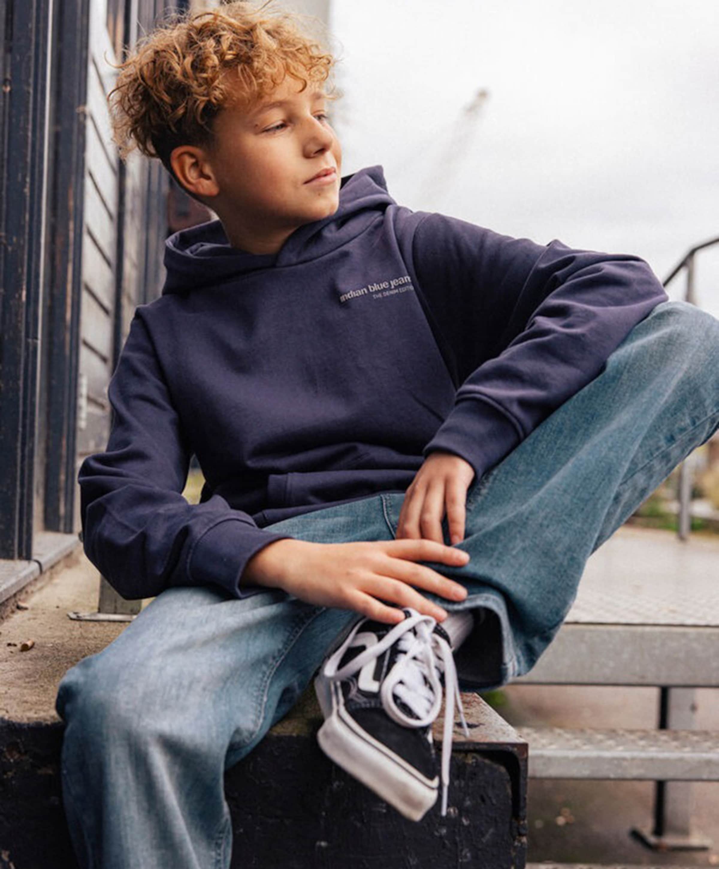 Indian Blue Jeans Jongens hoodie paars