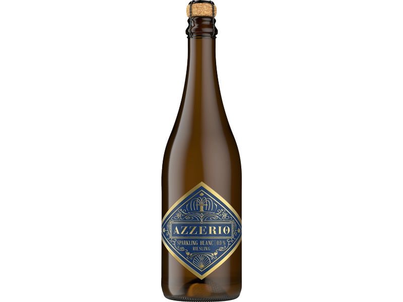 AZZERIO Sparkling Blanc 0.0% 0.75 l Veganer Wein ohne Alkohol