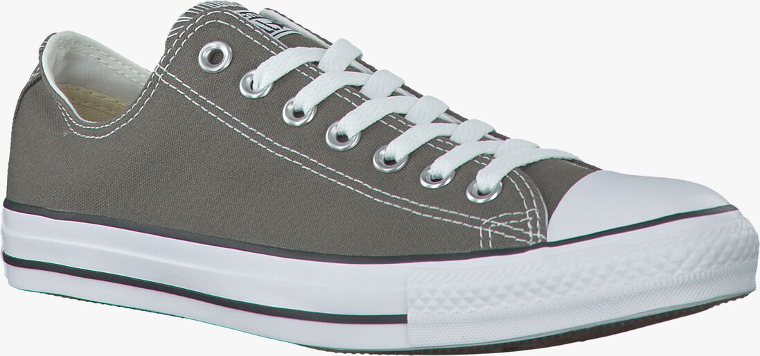 CONVERSE grijze converse lage sneakers chuck taylor all star ox heren