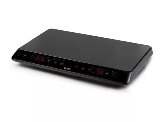 Plaque a induction - DOMO - 2 feux - 56 x 34 x 7 cm - DO338IP