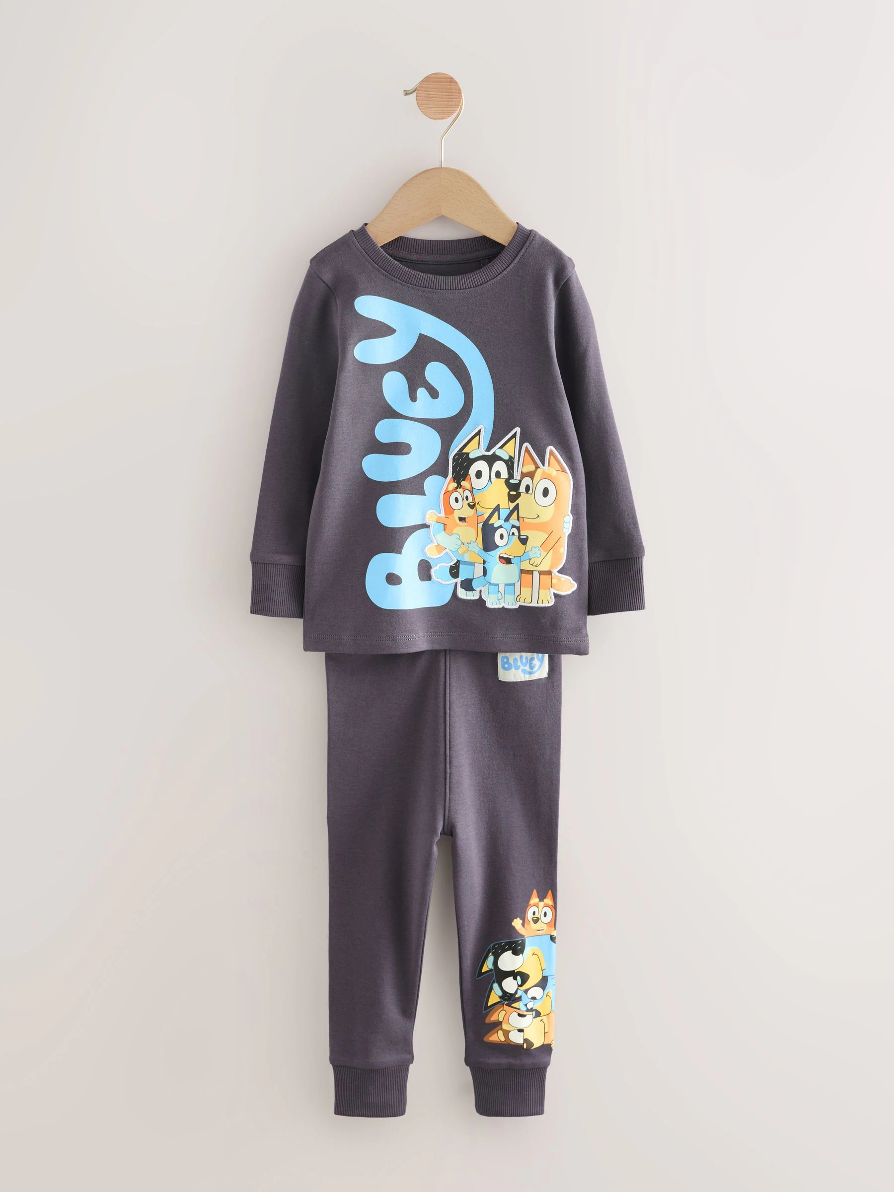 Blauw - License Bluey Snuggle Pyjamas 2 Pack (12mths-8yrs)