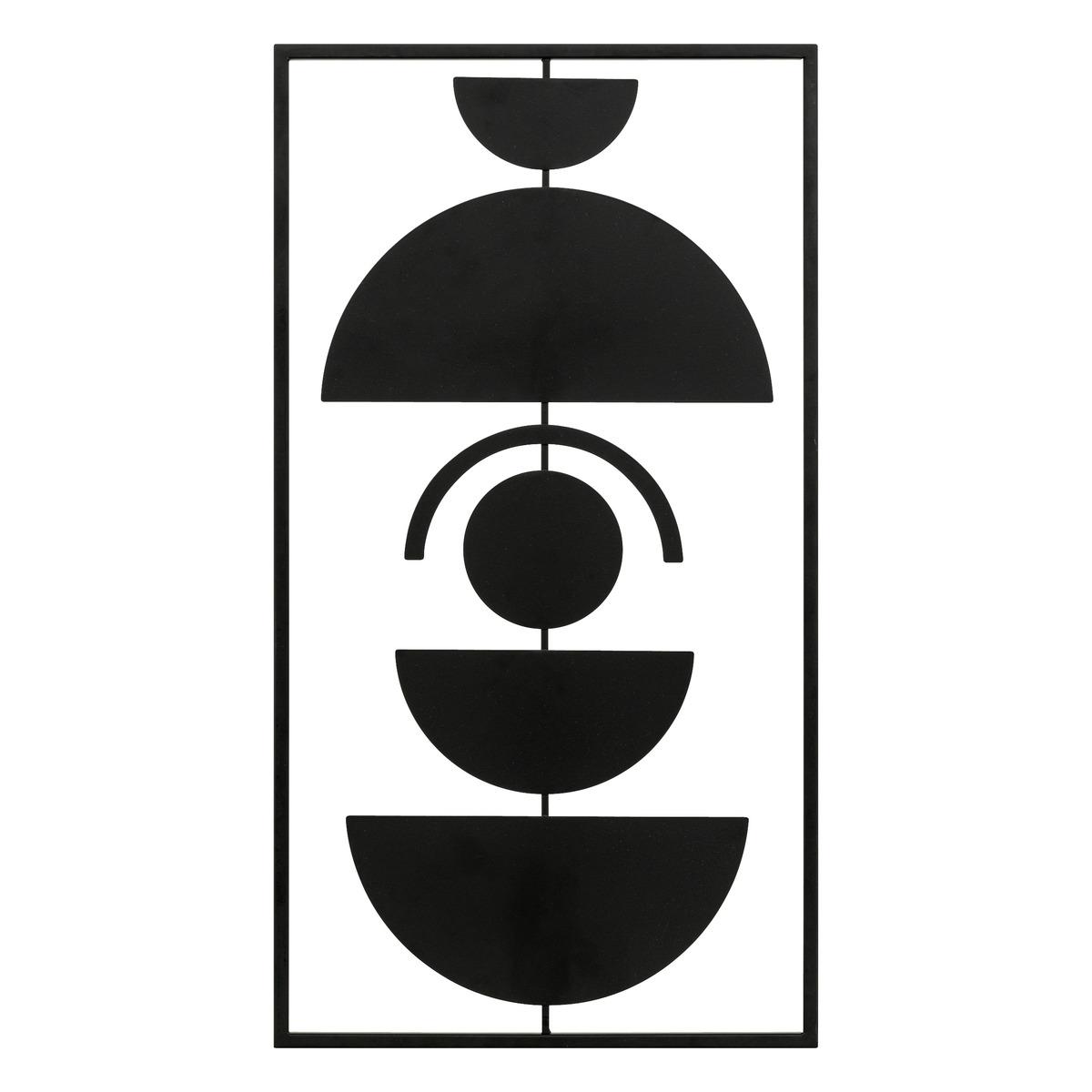 DECO MURALE LEOTIE METAL D.35X65CM