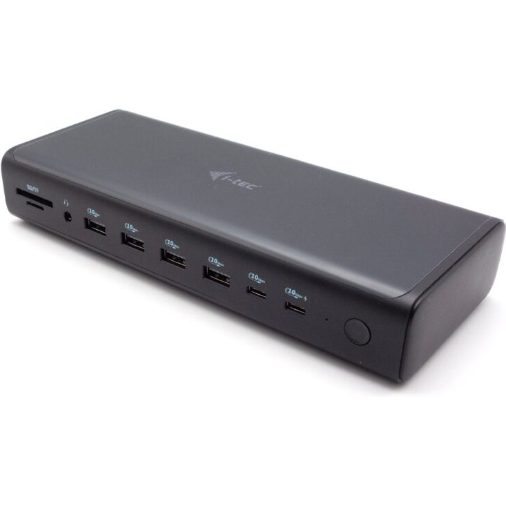 i-tec Universal 6x 4K/60Hz Display Docking Station + Power Delivery 140W