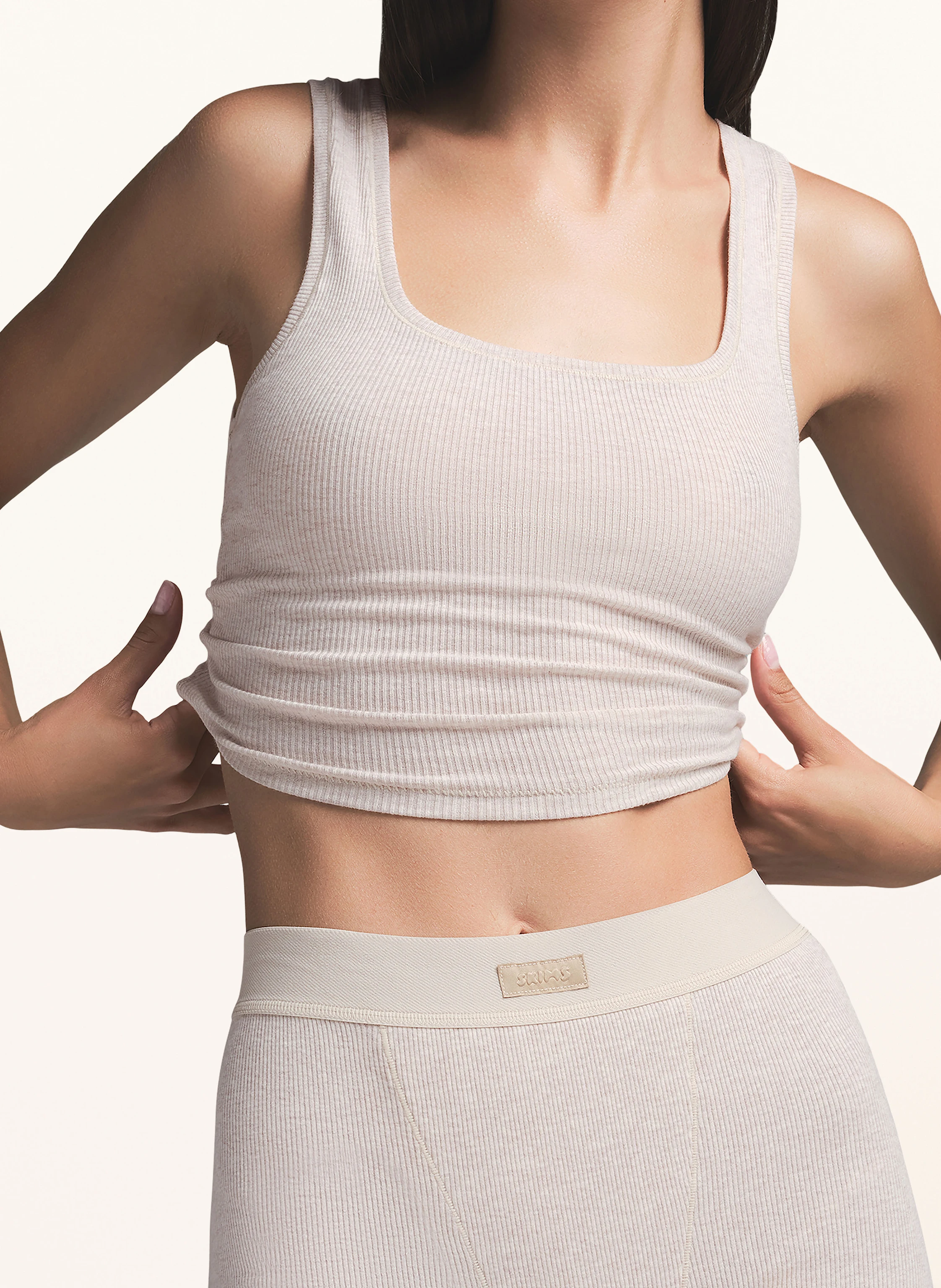 SKIMS Top COTTON RIB