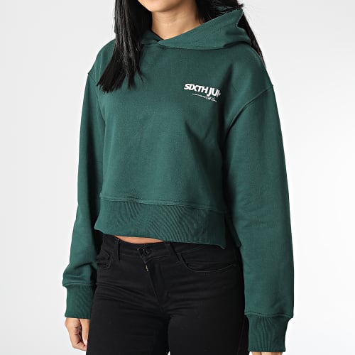Sweat Capuche Femme W33626PSW Vert