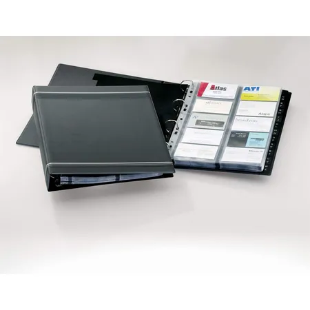 Durable Visitenkartenalbum VISIFIX® DIN A4 für 400 Visitenkarten, grau