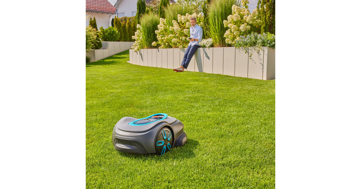 GARDENARobotmaaier smart SILENO max 800 m²  (Li-ion accu + Basisstation inbegrepen, Bluetooth)
