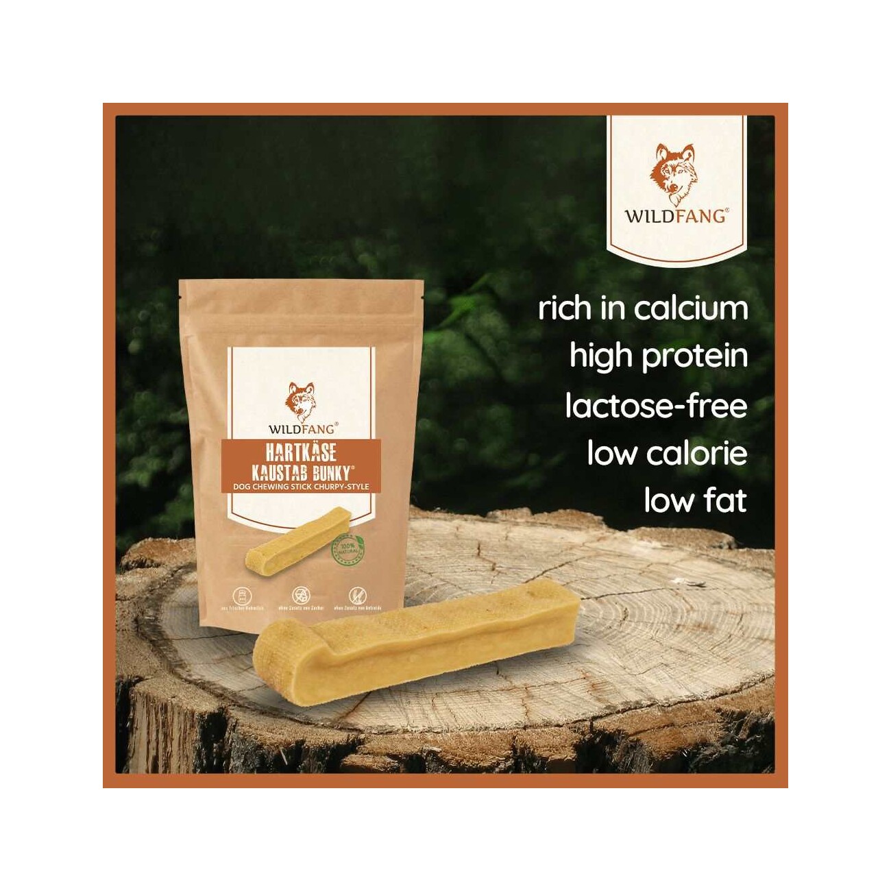 Wildfang ® Kauwurzel / Kauspielzeug Paket Hundebox - Kauspaß S