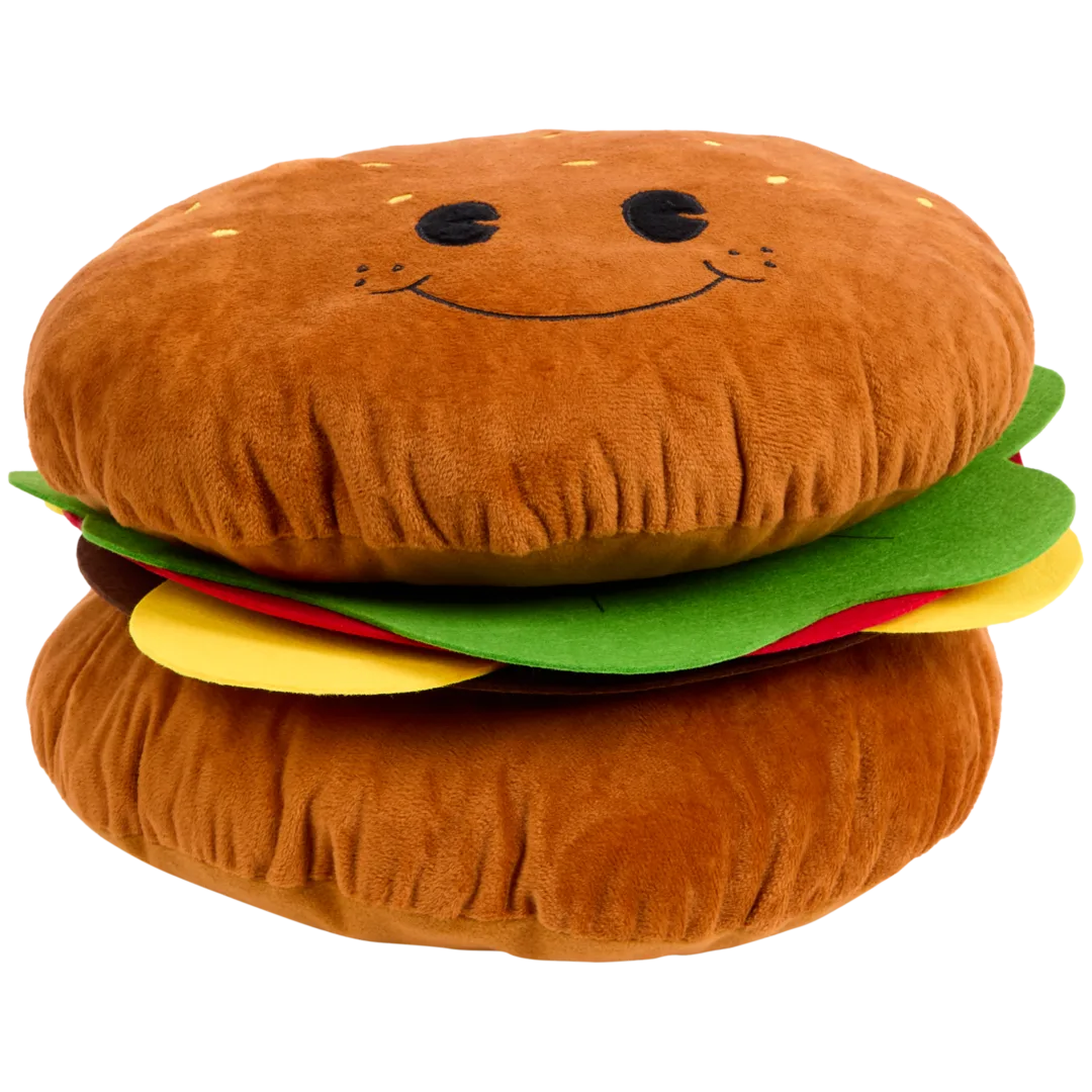 Hamburger en peluche