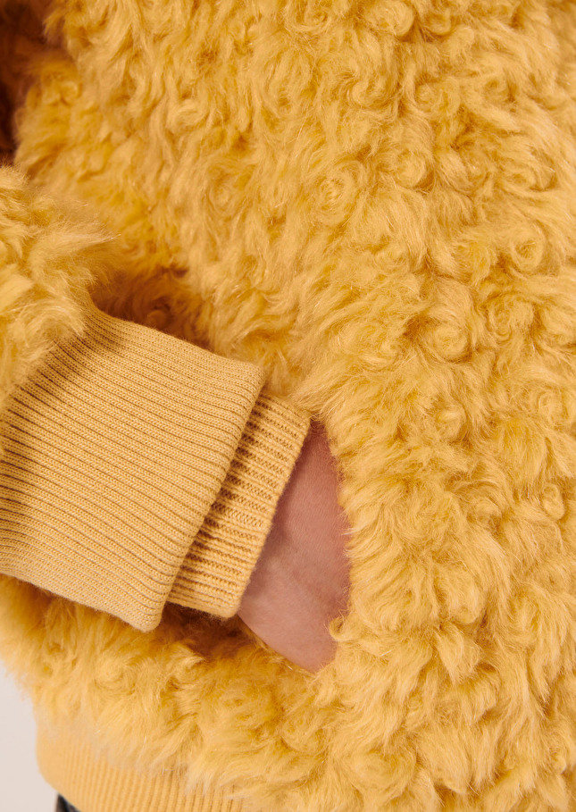 Blouson Biancajaune en fausse fourrure