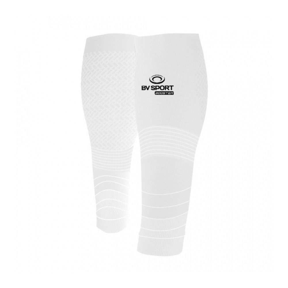 BV Sport BOOSTER ELITE EVOLUTION - Manchons de compression blanc