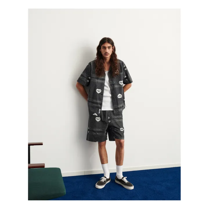 Carhartt WIP Chemisette Heart Bandana | Noir