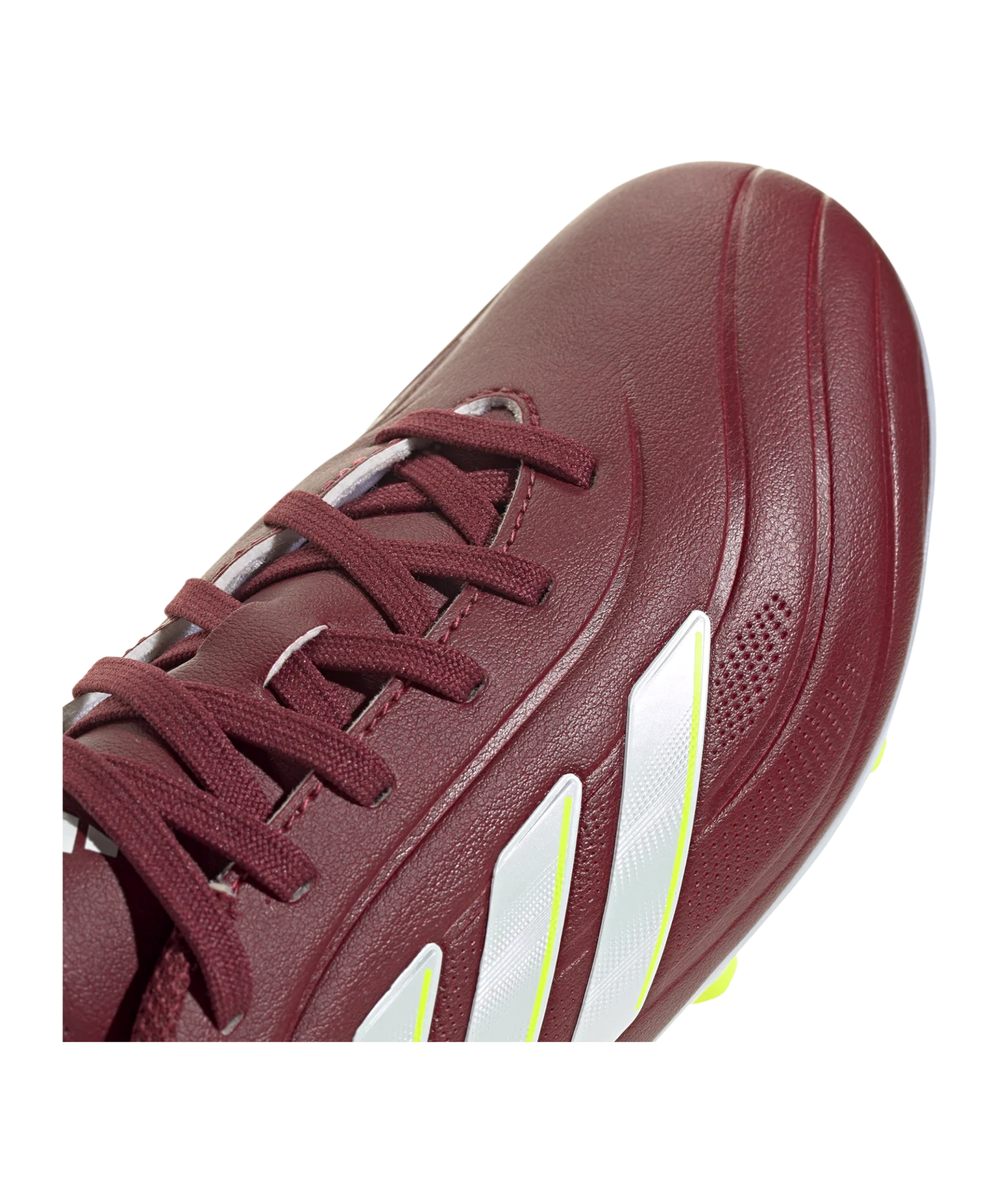 adidas COPA Pure 2 League FG Kids Energy Citrus Rot Weiss Gelb