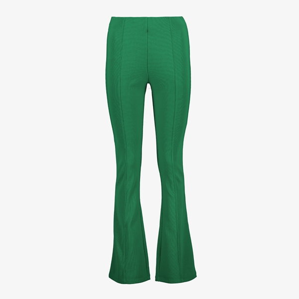 TwoDay dames flared pantalon groen
