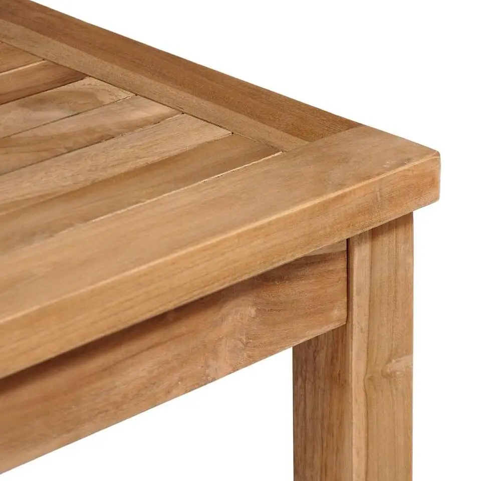 vidaXL - Tuintafel - Bruin - Hout - 80 x 80 x 77 cm