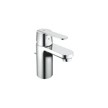 Grohe Get éénhendel wastafelkraan met lage uitloop en waste chroom