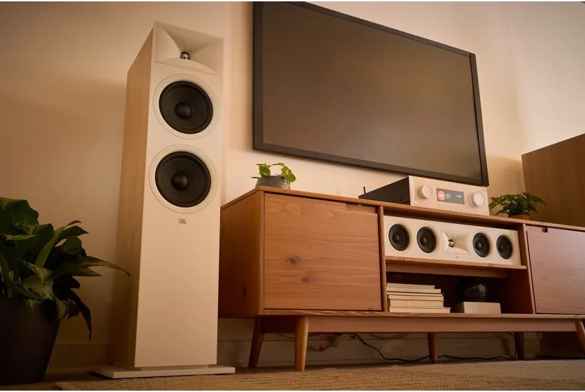 JBL 280F Bois clair (la paire) Enceintes colonne