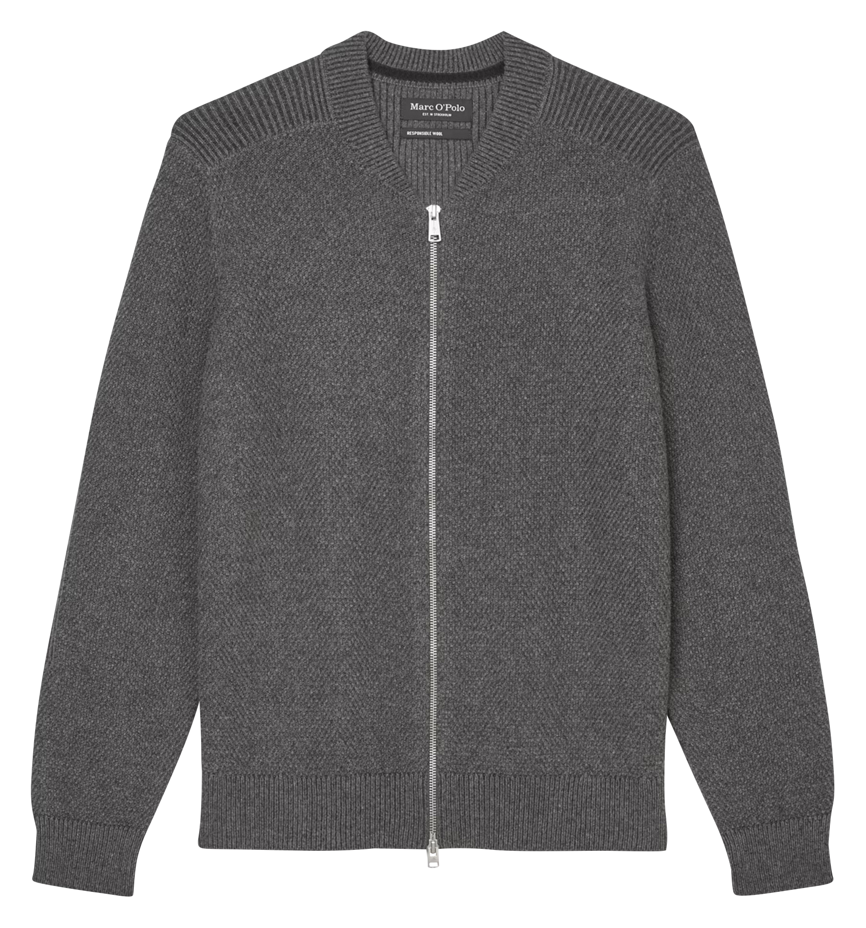 Gilet à zip | Gris