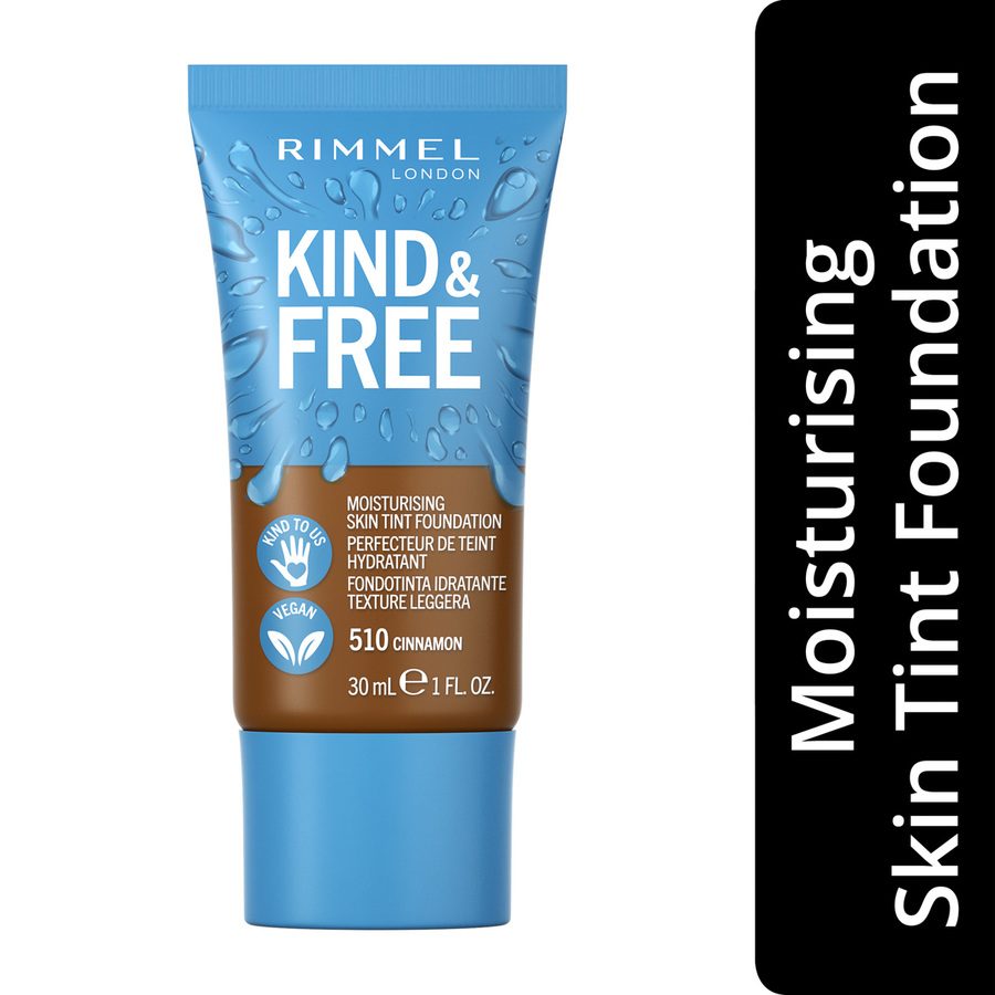Rimmel London Kind & Free Moisturising Skin Tint Foundation 510 Cinnamon 30ml