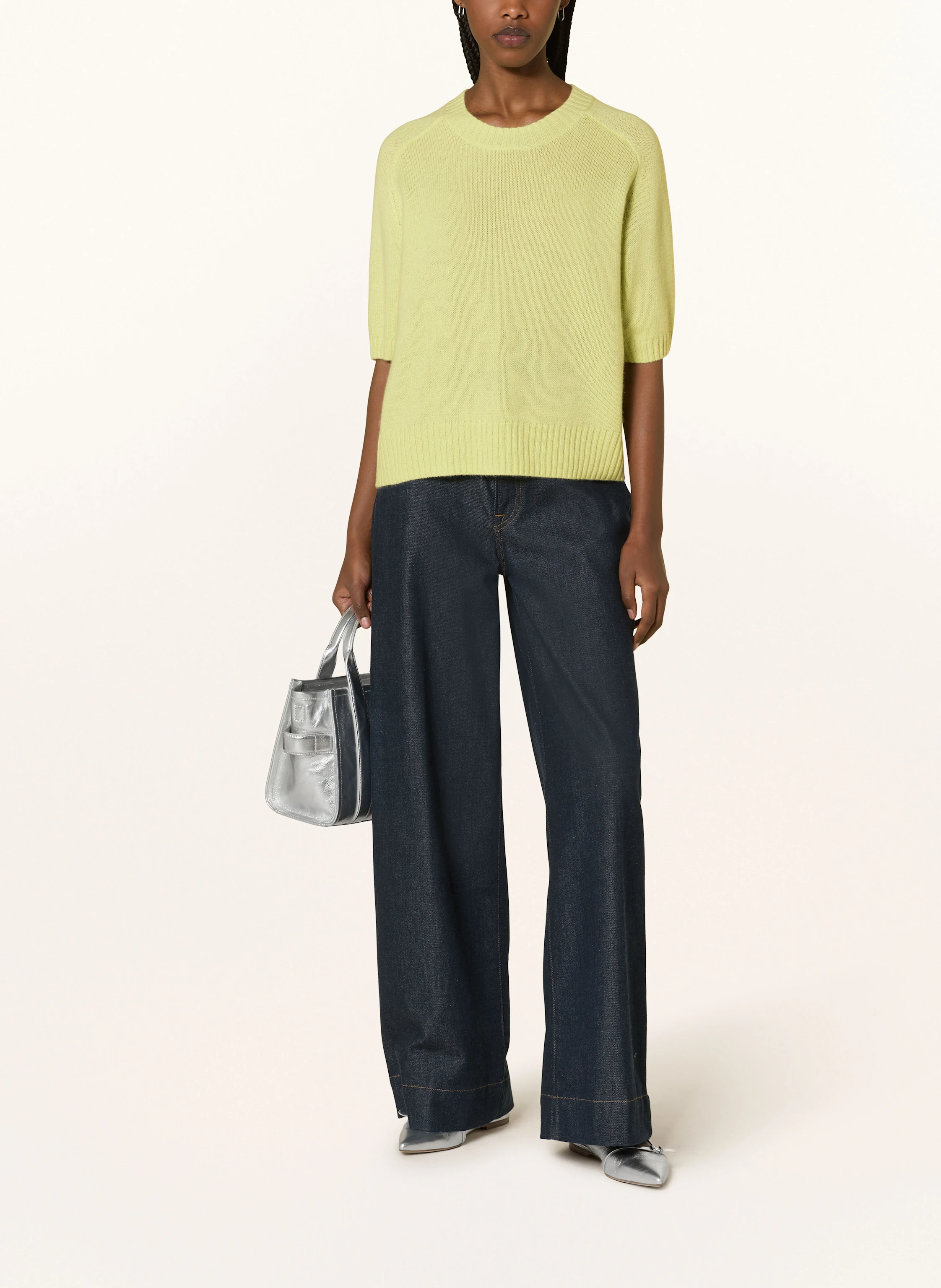 ALLUDE Cashmere-Pullover mit 3/4-Arm