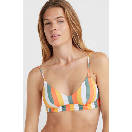 O'Neill Wave Top Orange Multistripe Women SU24