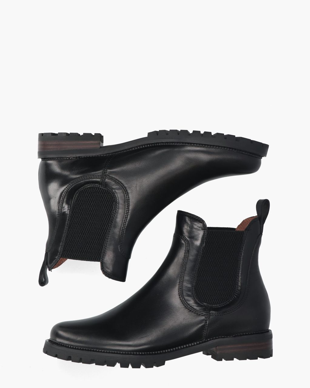 Everybody 29703 Zwart Dames Chelseaboots