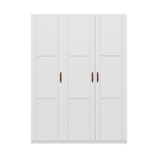 LIFETIME Kidsrooms Kledingkast 3-Deurs - White Wash