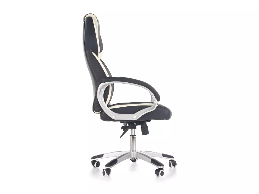 Fauteuil de bureau ultra confort noir Salomé