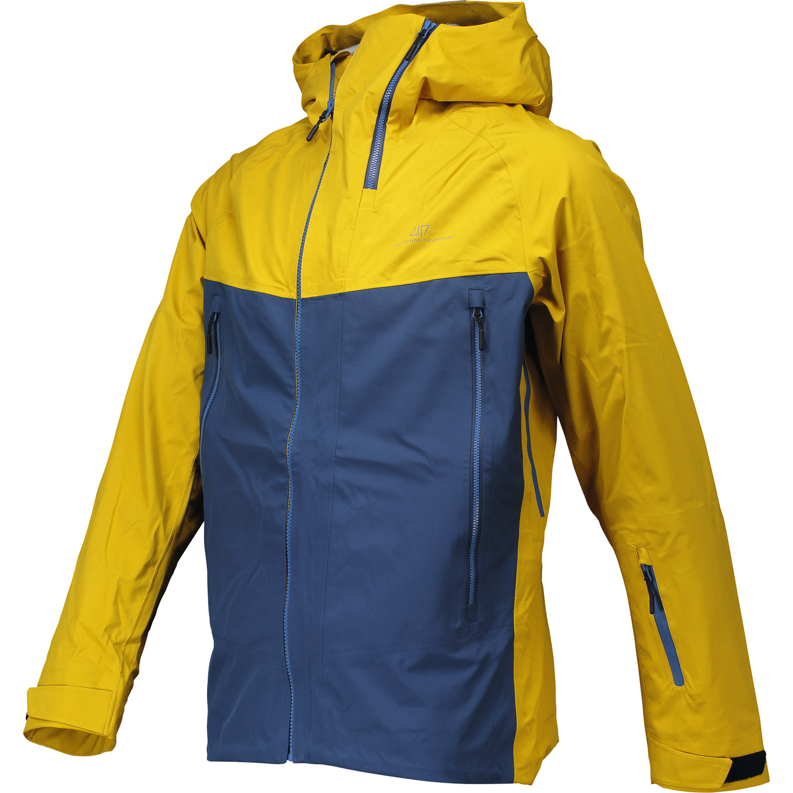 2117 3-Lagen Herren-Skijacke L, gelb