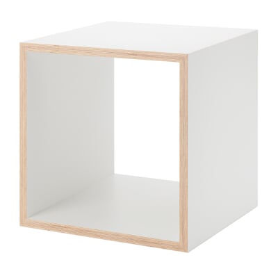 Regalsystem Echobox - Kubus, Weiß