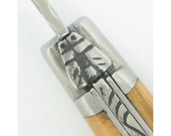 Laguiole Bottine Olivier Couteau de poche Laguiole par Chazeau Honoré